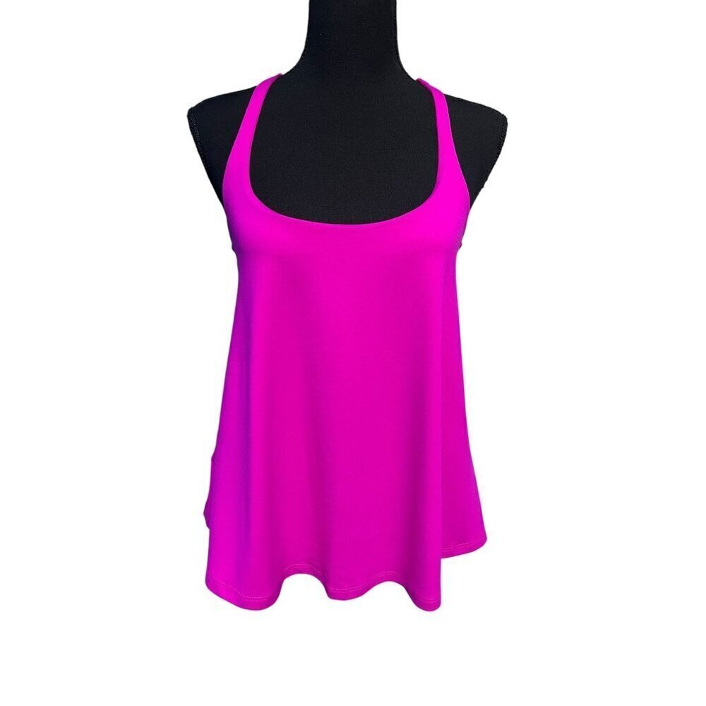 SUSANA MONACO Pink Racerback Tank Top, GYM YOGA SUMMER BEACH